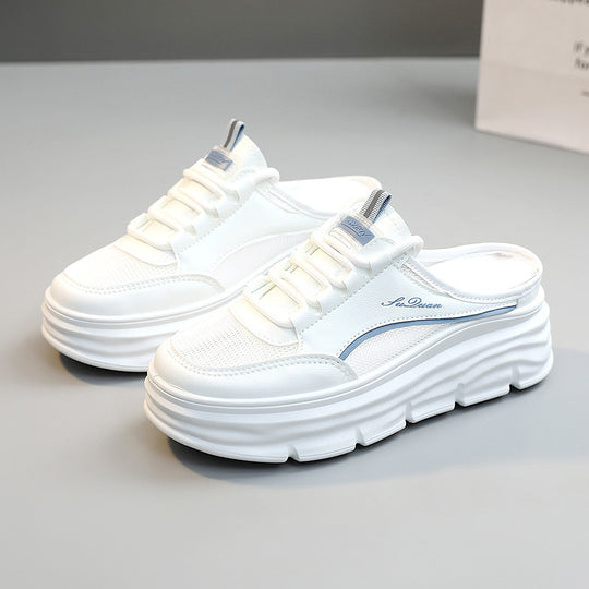 Damen Bequeme Slip-On Sneakers mit dämpfender Sohle und atmungsaktiver Oberfläche R&B