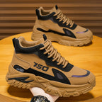 Herren Sportliche Chunky Sneakers mit rutschfester Sohle und verstärktem Knöchel R&B