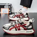 Damen Sportliche Sneakers mit atmungsaktiver Mesh-Oberfläche und rutschfester Sohle R&B