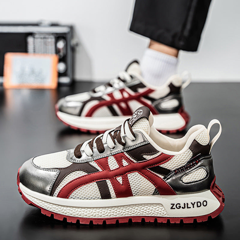Damen Sportliche Sneakers mit atmungsaktiver Mesh-Oberfläche und rutschfester Sohle R&B