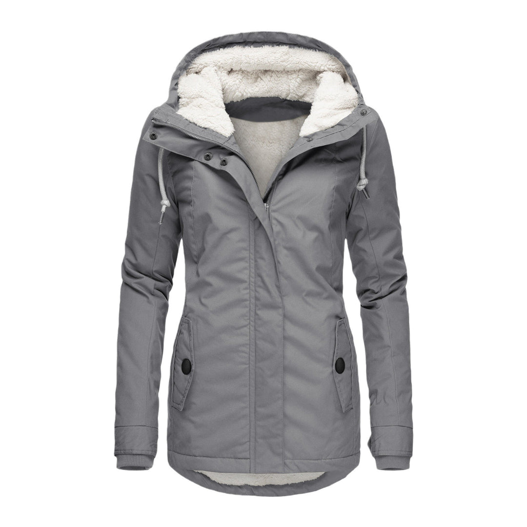 Damen warme Outdoor-Jacke mit kuscheligem Futter R&B