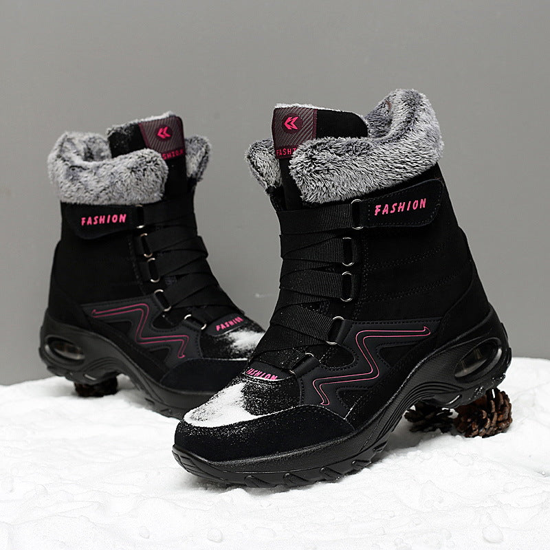 Damen Winterstiefel mit kuscheligem Innenfutter und rutschfester Sohle R&B