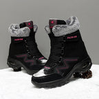 Damen Winterstiefel mit kuscheligem Innenfutter und rutschfester Sohle R&B