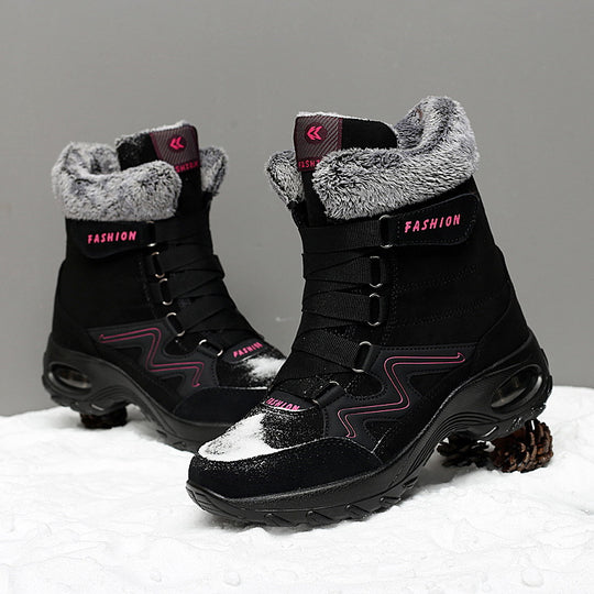 Damen Winterstiefel mit kuscheligem Innenfutter und rutschfester Sohle R&B