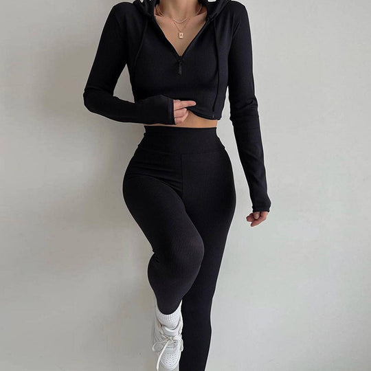 Damen Langärmliges Fitnessoberteil R&B