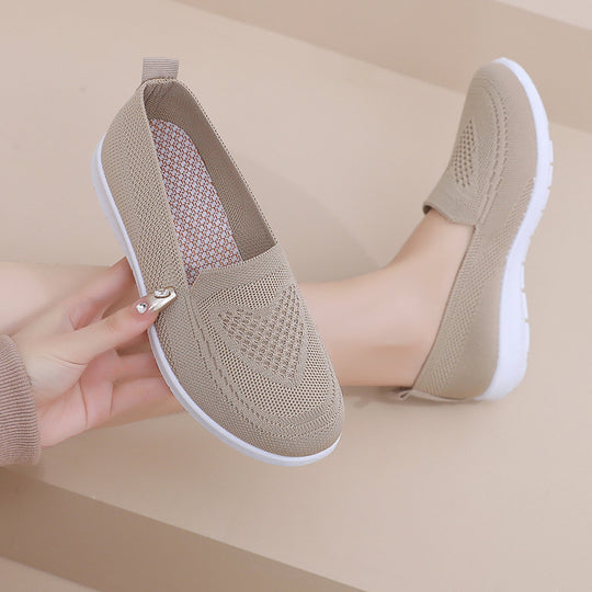 Damen Leichte und atmungsaktive Slip-On Schuhe R&B