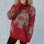 Damen Weihnachts-Pullover mit festlichem Funken-Design und bequemen Schnitt R&B