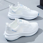 Damen Lauf-Sneaker mit atmungsaktiver Mesh-Oberfläche und dämpfender Sohle R&B