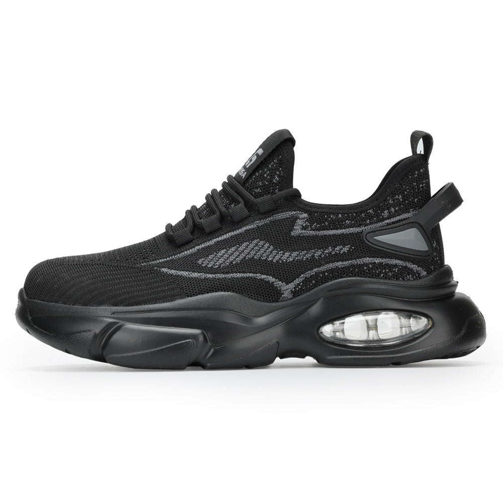 Herren moderne Lifestyle-Sneakers mit stoßdämpfender Luftpolstersohle und atmungsaktivem Obermaterial R&B