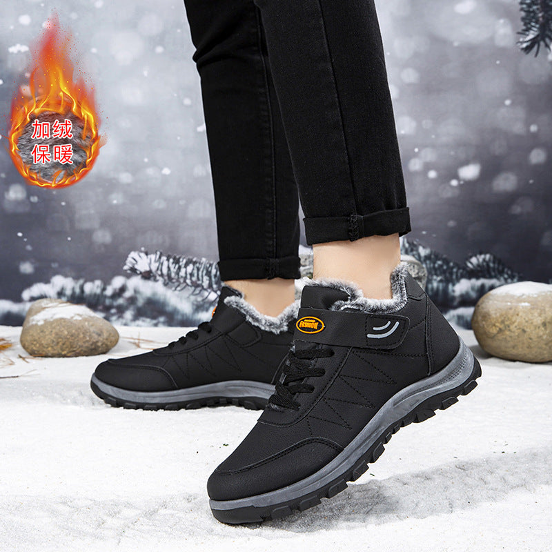 Damen Winterstiefel mit warmem Futter und rutschfester Sohle R&B