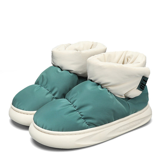 Damen warme Isolier-Schuhe mit hochwertiger Polsterung und rutschfester Sohle R&B