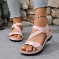 Damen sportive Zehentrenner-Sandalen mit ergonomischem Design und verstellbarem Riemen R&B