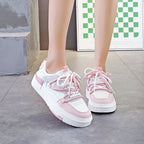 Damen modische Sneaker mit innovativem Schnürsystem und atmungsaktiver Obermaterialstruktur R&B