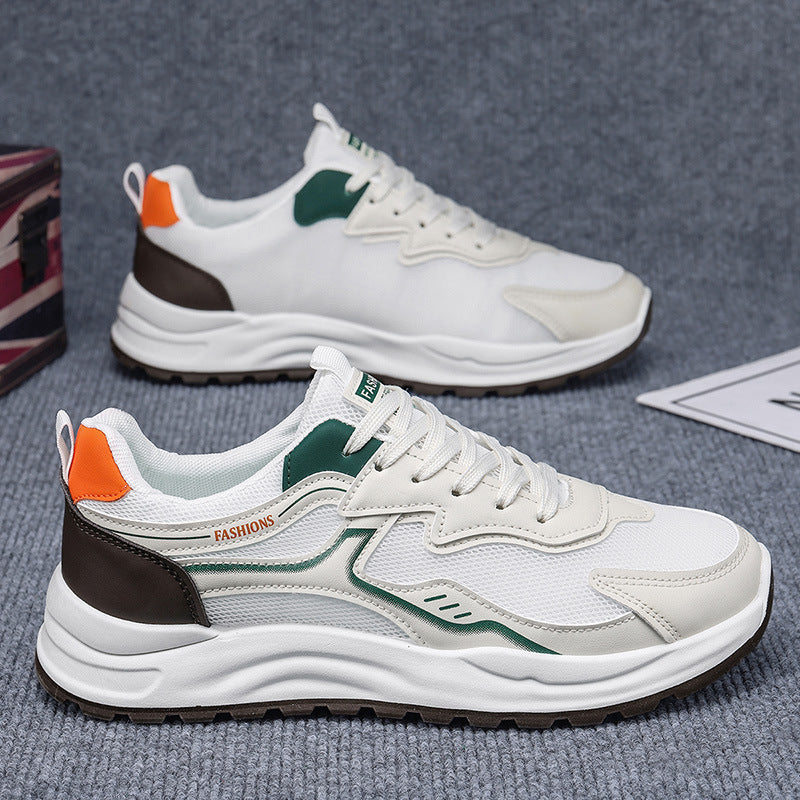 Damen Sportliche Sneakers mit atmungsaktiver Mesh-Konstruktion R&B