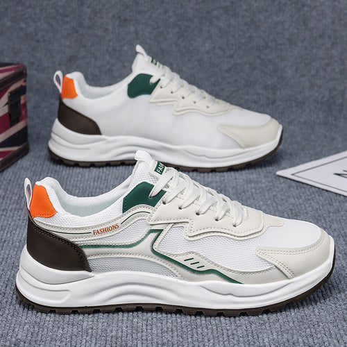 Damen Sportliche Sneakers mit atmungsaktiver Mesh-Konstruktion R&B