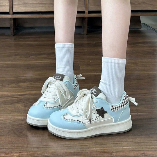 Damen Komfortable Sneakers mit modischem Design und atmungsaktiven Materialien R&B