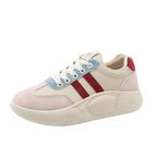 Damen sportliche Sneakers mit gepolsterter Laufsohle und atmungsaktivem Obermaterial R&B