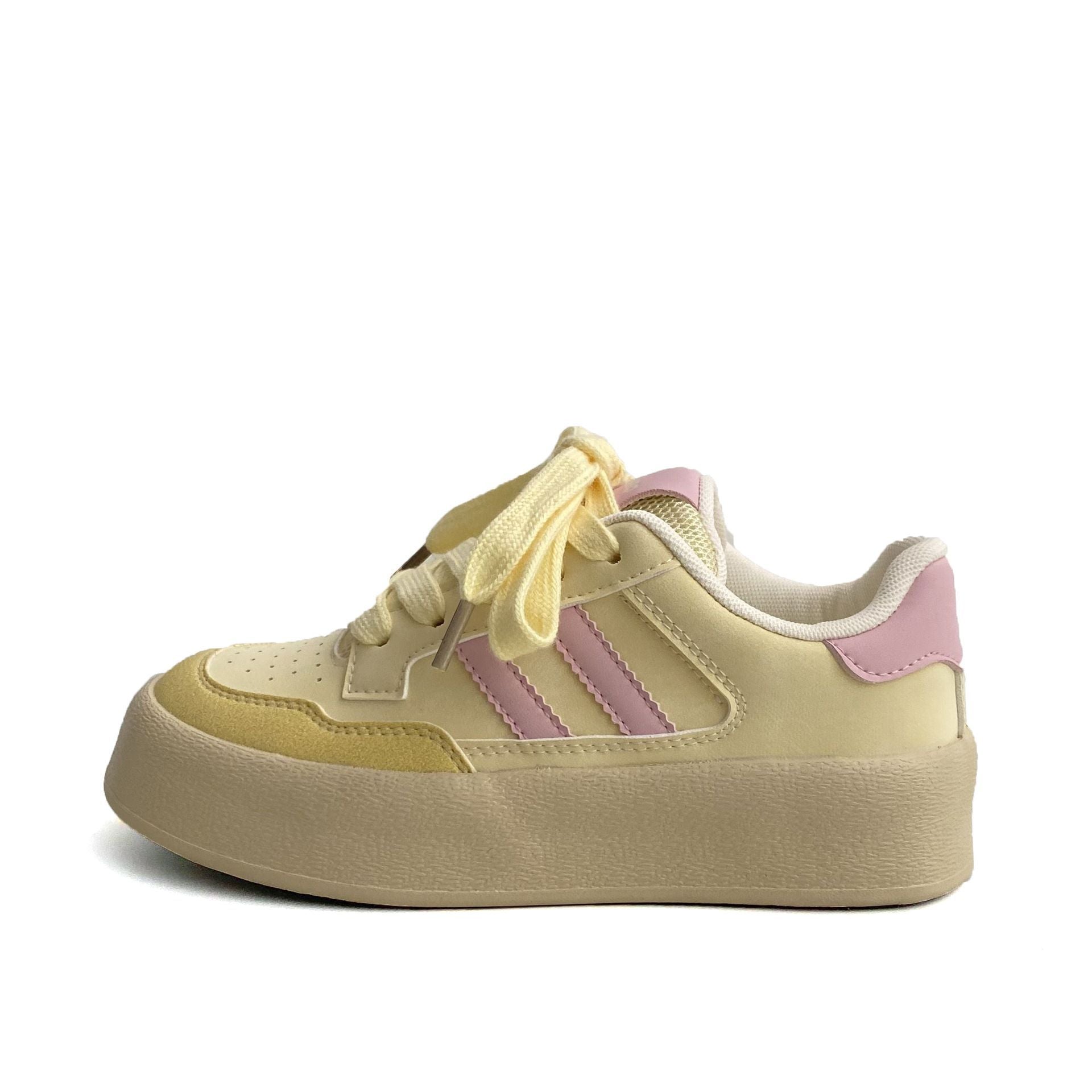 Damen Elegante Sneakers mit modischem Plateau und innovativem Schnürsystem