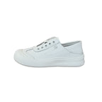 Damen Modische Slip-On Sneaker aus hochwertigem Leder mit dämpfender Sohle