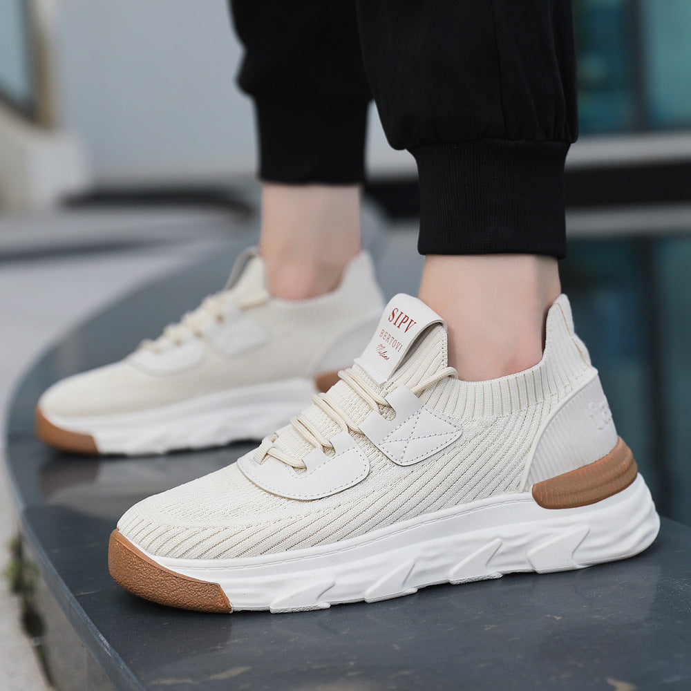 Damen Sportliche High-Performance Sneakers mit atmungsaktivem Strick-Obermaterial R&B