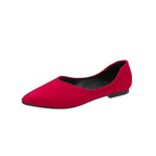 Damen Ballerinas im eleganten, minimalistischen Design mit spitzer Zehenpartie R&B