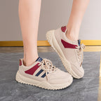 Damen lässige Freizeitsneaker mit atmungsaktiver Oberfläche und rutschfester Sohle R&B