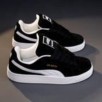 Damen modische Sneakers mit elastischen Schnürsenkeln und weichem Obermaterial