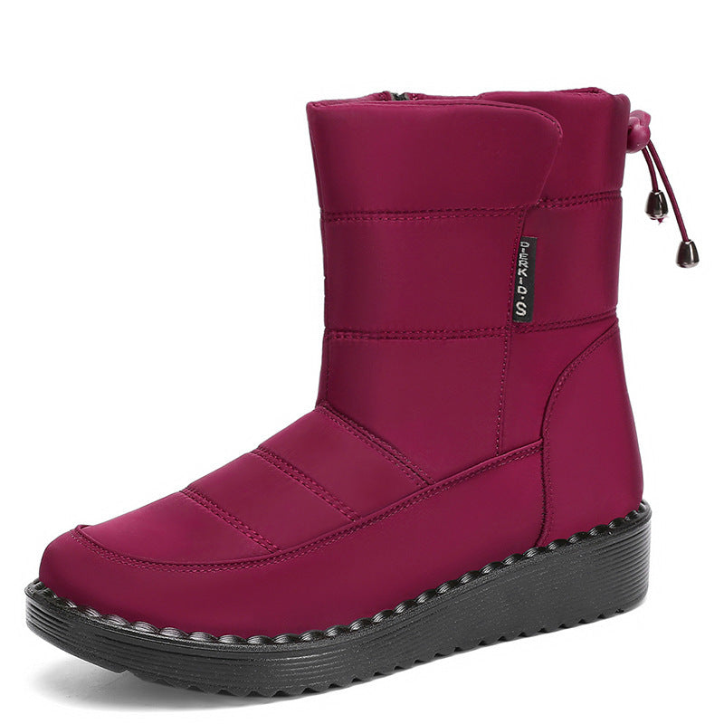 Damen Winterboots mit warmem Futter und rutschfester Sohle R&B