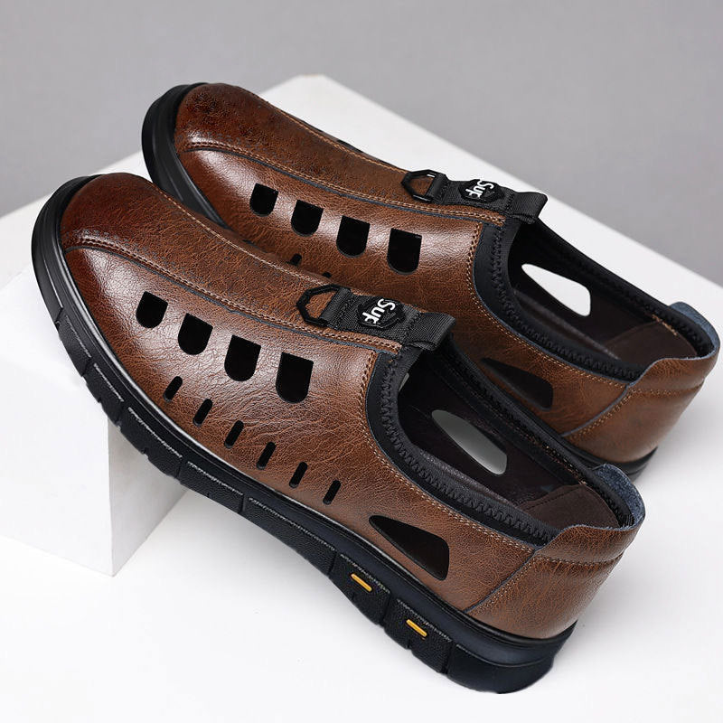 Herren Leichte Freizeitschuhe mit atmungsaktiven Einschnitten R&B