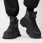 Damen Sportliche High-Top Sneakers mit rutschfester Sohle und stabiler Fersenkonstruktion