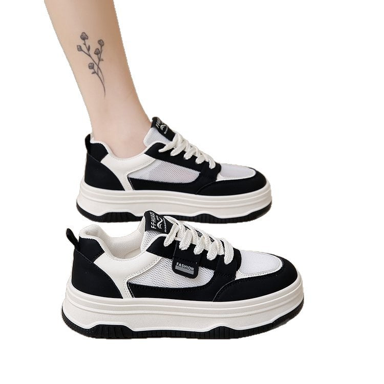 Damen Atmungsaktive Sneakers mit modischem Plateau Heid Mode