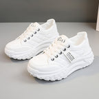 Damen modische Sneakers mit verstärktem Sohlenprofil und gepolsterter Innensohle R&B