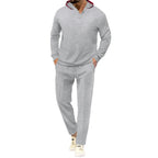 Herren lässiges Hoodie-Set mit innovativem Design und atmungsaktiven Eigenschaften R&B