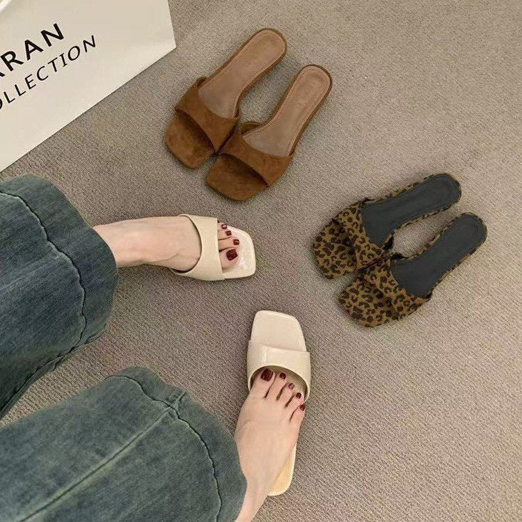 Damen modische Slipper mit komfortabler Fußbettgestaltung und hochwertiger Obermaterial R&B