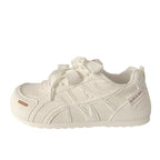 Damen Komfortable Sneakers mit verspieltem Schnürdesign