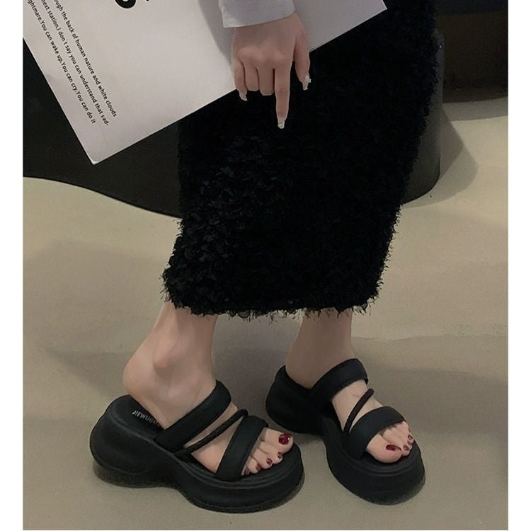 Damen Komfortable Sandalen mit ergonomischem Riemendesign und dämpfendem Fußbett