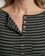 Damen Zweiteiler Set gestreift Jersey