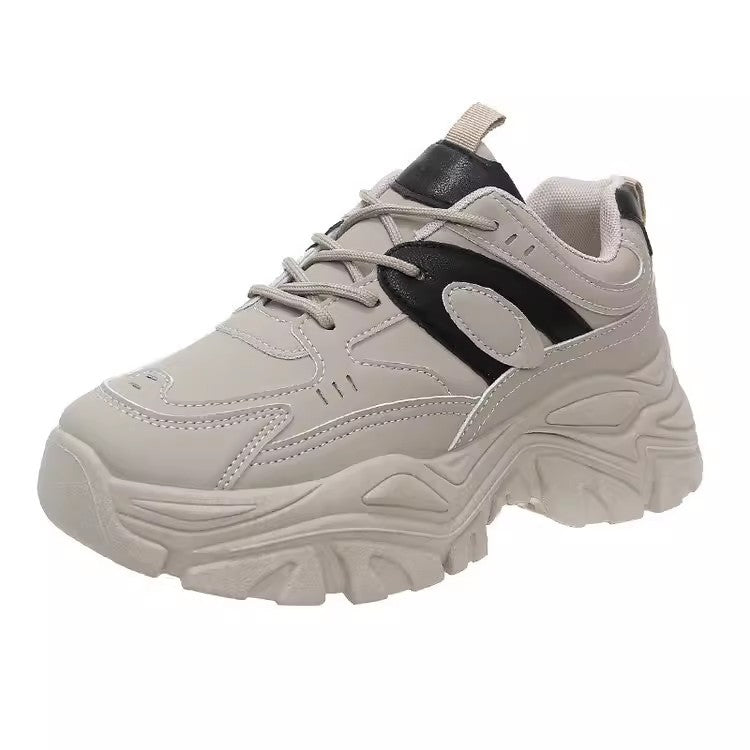Damen Trendy Sneaker mit ausgeprägter Sohle und sportlichem Design R&B