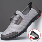 Herren Bequeme Mesh-Slipper mit elastischem Schnürsystem R&B