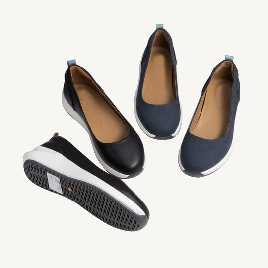 Damen Bequeme Loafers mit rutschfester Sohle und atmungsaktivem Innenfutter R&B