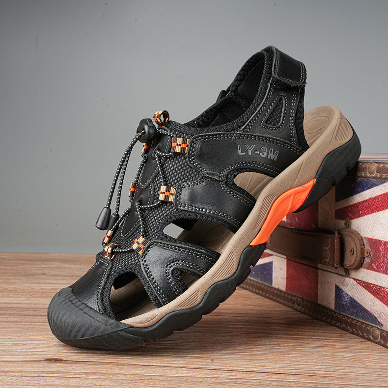 Damen Sportliche Wassersandalen mit rutschfester Außensohle und schnellschnürbarem System R&B