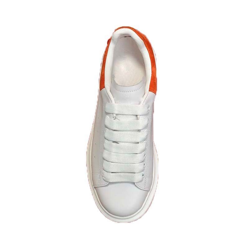 Damen Modische Sneakers mit hochwertiger Lederstruktur und bequemer Dämpfung R&B