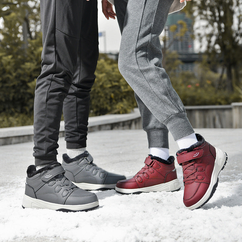 Damen isolierte Outdoor-Wanderschuhe mit rutschfester Sohle und verstellbarem Klettverschluss R&B