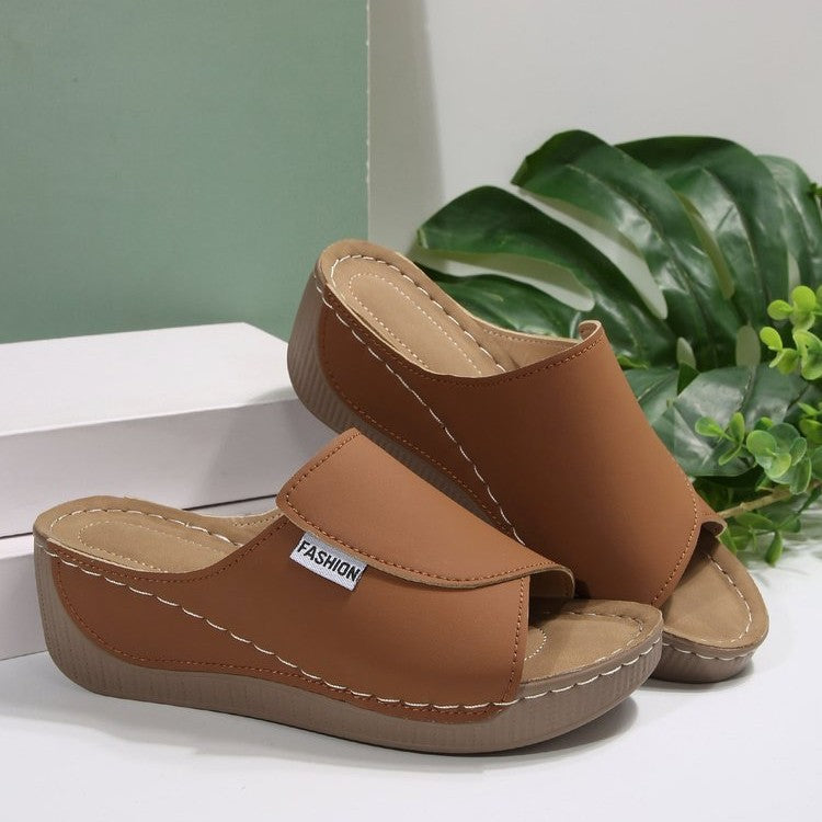 Damen Clogs mit modernem Kreuzriemen und rutschfester Sohle R&B