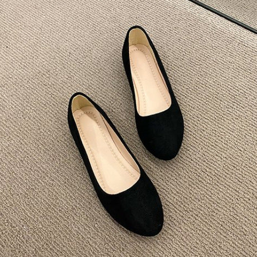 Damen Spitzen Ballerinas mit bequemer Sohle und eleganter Textur R&B