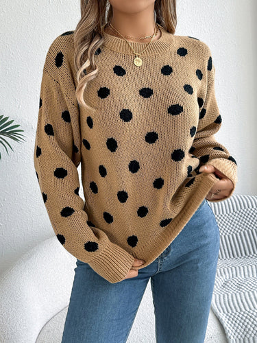 R&B | Polka Dot Strickpullover