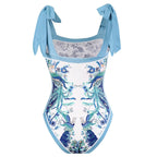 Damen Maxirock mit floralen Mustern und voluminösem Schnitt R&B