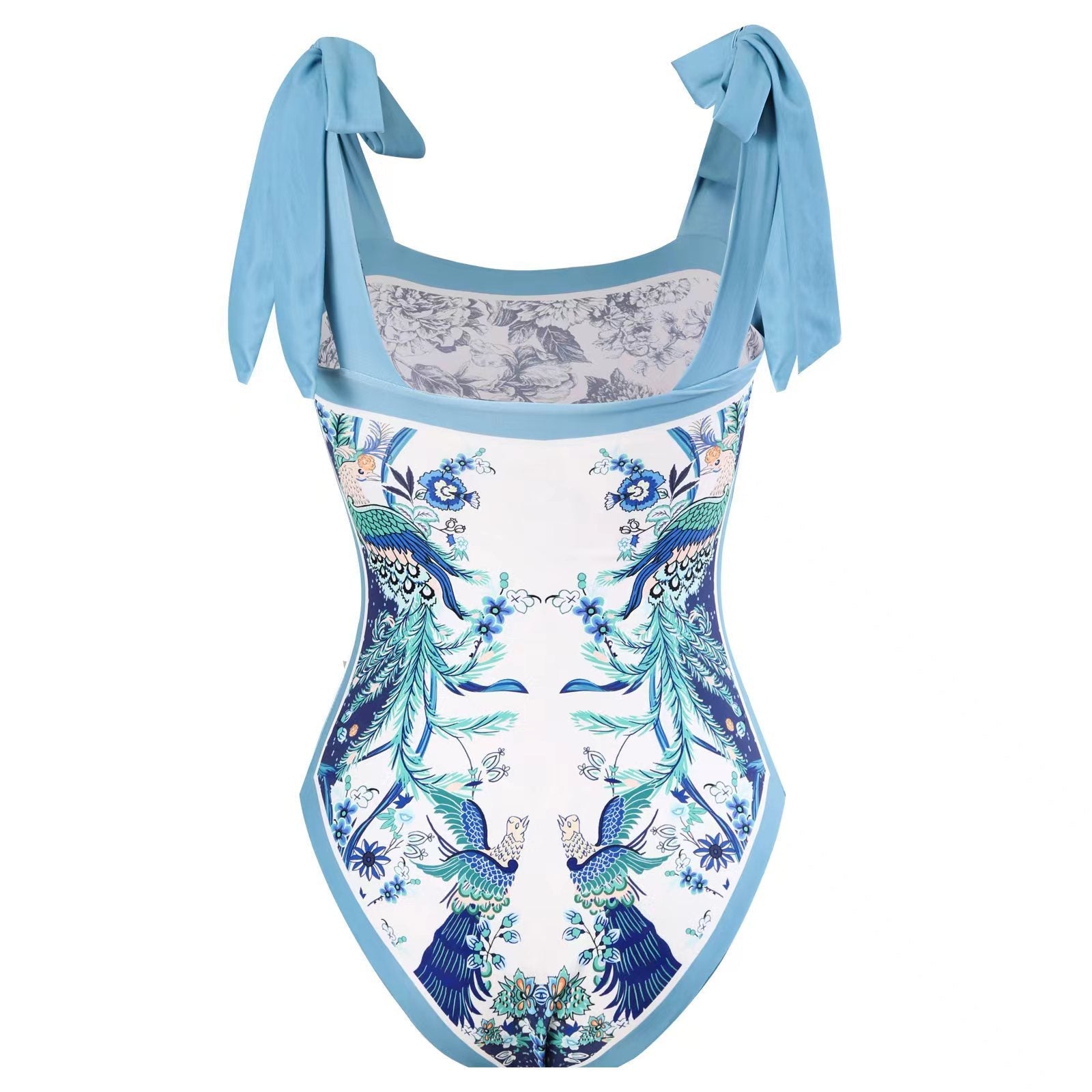 Damen Maxirock mit floralen Mustern und voluminösem Schnitt R&B