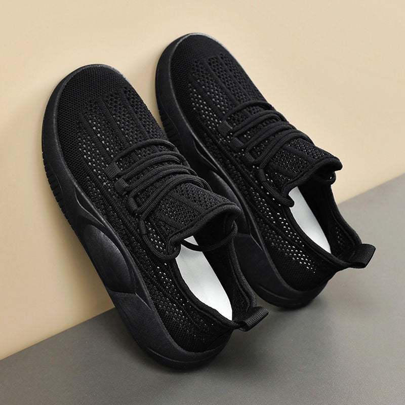 Damen Sportliche Sneakers mit atmungsaktiver Mesh-Oberfläche und dämpfendem Sohlenprofil R&B