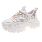 Damen Sportliche Sneaker mit dicker Sohle und einzigartigem Design R&B
